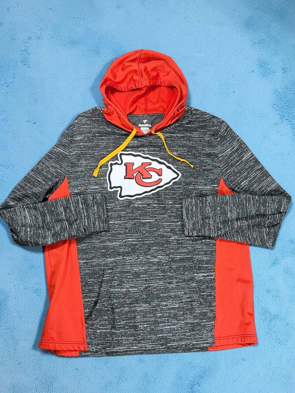 Fanatics Kansas City Chiefs Men's Hooded Pullover Sweatshirt, Size 2XL